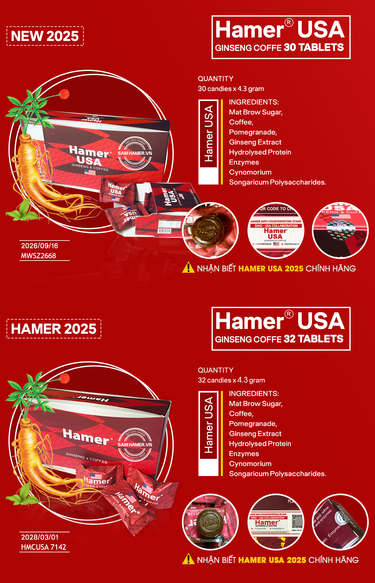 Hamer usa sino